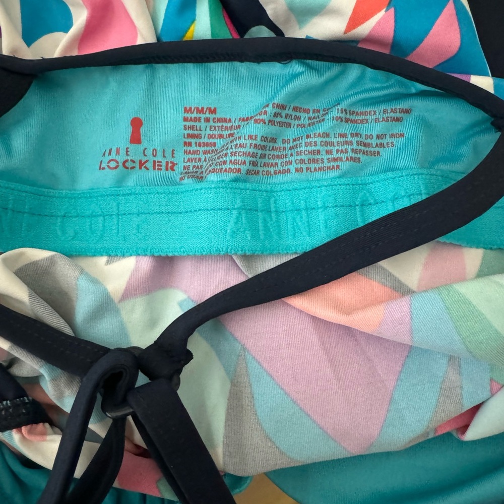 Anne Cole swim top size M - Picture 3 of 3